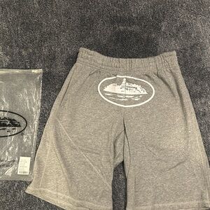 Gray corteiz Athletic Shorts